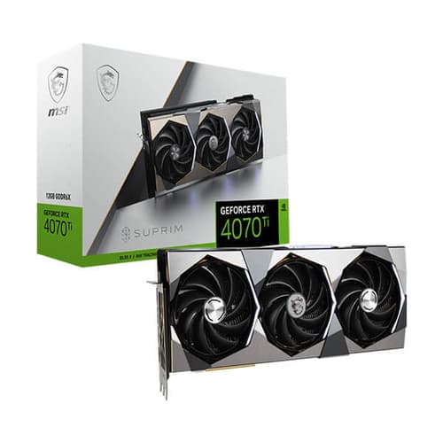 MSI RTX 4070 Ti Suprim 12GB Graphics Card